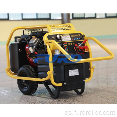 Potente unidad de paquete de energía hidráulica de doble circuito de 18 hp (FHP-40)